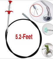 Drain Snake, Drain Cleaner Sticks Clog Remover Cleaning Tools  5.2-Feet