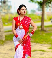 Cotton Batik Saree bd-37