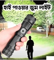 China Rechargeable Zoom LED USB Torch Light