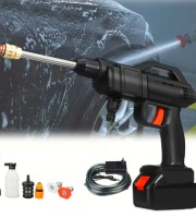 Rechargeable Cordless High Pressure Washer (Full Set)