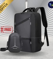 Premium stylist backpack with a authentic crossbody bag combo Flymart 2.033